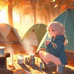 秋の一人キャンプ