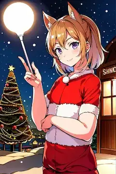 ウカ（クリプト忍者咲耶：クリスマス2024🎄）