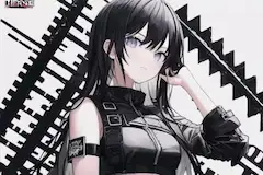 黒ファッション系女子