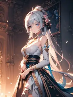 礼服 光影