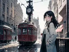 1900年代初頭のロンドンにて