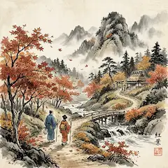 紅葉の旅