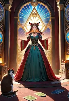 猫耳魔女の秘められた儀式