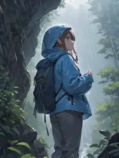 夏の丹沢は修行