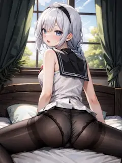 開脚座り