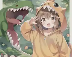 かいじゅうのきぐるみ