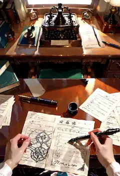 古い万年筆