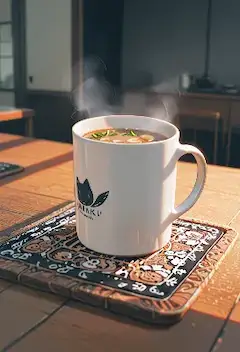 猫のマグカップが囁く朝の秘密