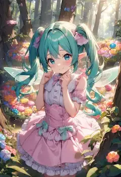 お菓子の森のフェアリーミクちゃん6