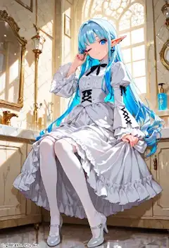 まどろみの端でほどける白