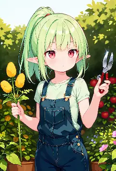 エルフの森のガーデニング（平和バージョン）