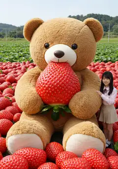 巨大苺畑