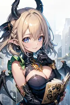他所の娘で「魔法書」