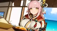 霞カオル　コスプレ　ヒノエ