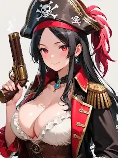 紅い瞳の海賊女王の挑戦