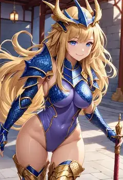 竜の少女騎士