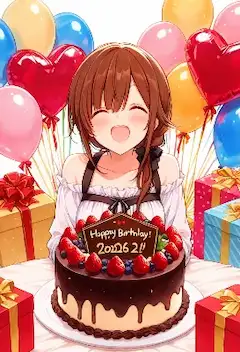 2026年、笑顔溢れる特別な誕生日
