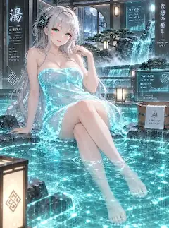 サイバーな温泉