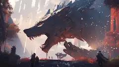 狼神の遺跡 The ruin of the wolf god
