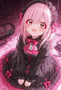闇の館に響く人形の涙