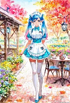 装飾の巡りが、紅葉の奥でそっと揺れるとき