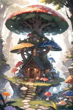 きのこの塔に住む魔法使いの秘密
