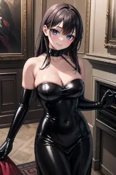 ラバードレスお姉さん