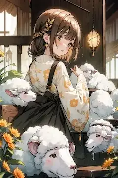 謎の羊小屋