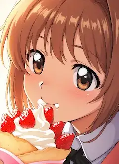 甘いイチゴの誘惑に頰を染めて