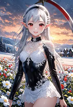 銀髪の死神と冬の花園の約束