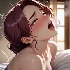 汗に輝く、情熱の果ての瞬間