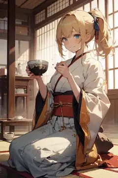 静寂の一服、油断の一瞬
