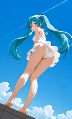 動画◆初音ミク パンチラ6
