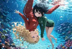 黒髪＆ブロンド・海底散歩