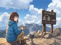 南アルプスの女王と