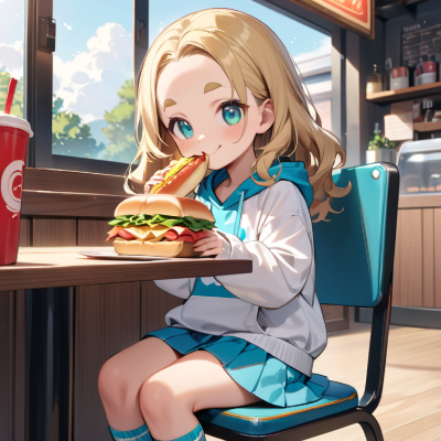 ホットサンド？とおでこちゃん