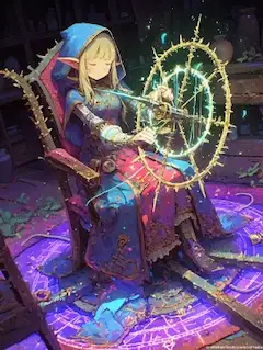 魔法の糸車