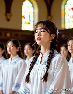 天使の輪唱 — 合唱で歌う女性 / Chorus of Angels — Women singing in chorus
