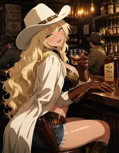 西部劇風パブ