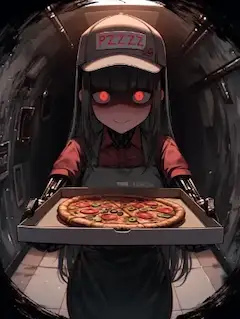 ピザなんて頼んでないぞ…？