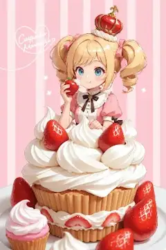 カップケーキ王国の甘い姫君
