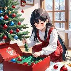 クリスマスの後片付け