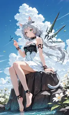 ロスモンティス……っぽい猫耳娘