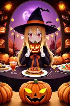 かぼちゃというよりハロウィーン