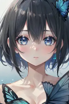 モルフォブルーの瞳