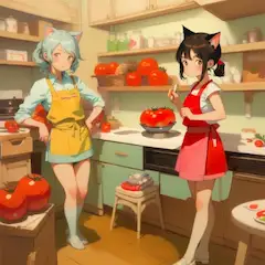 トマトと調理師