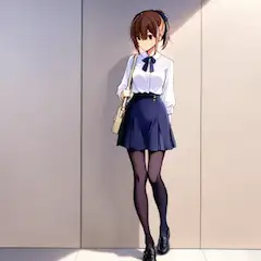青いリボンの午後