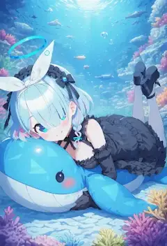 アロナと珊瑚礁のアルカディア