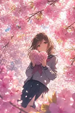桜色の愛を抱いて