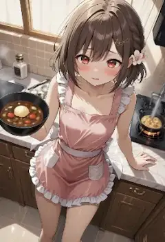 [動画]エプロンまゆちゃん